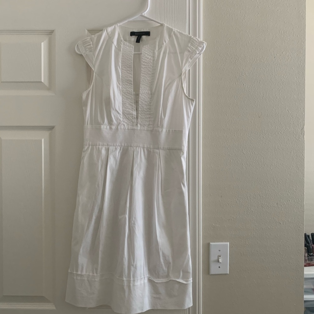 Bcbg white dress